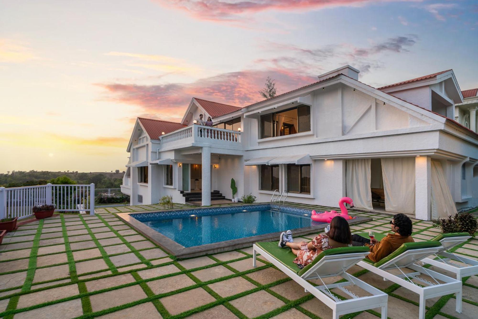 Ekostay Luxe - Casa Noah - Paddle Court & Sunset Point Lonavala Exterior foto